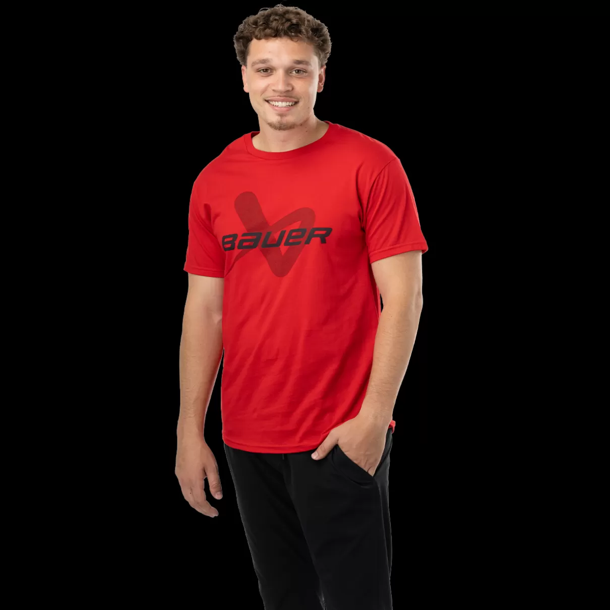 Hot BAUER CORE SHORTSLEEVE LOCKUP TEE