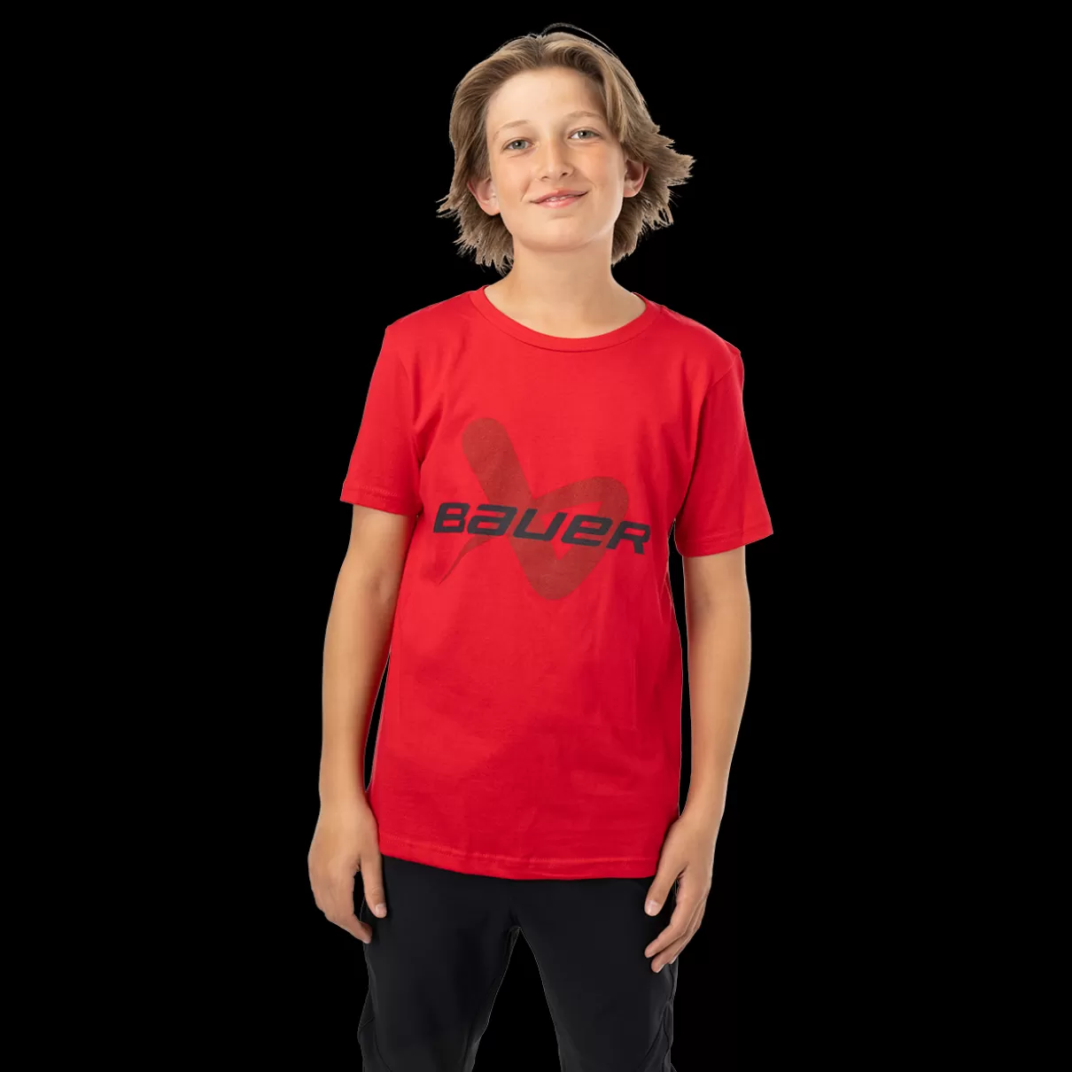 Cheap BAUER CORE SHORTSLEEVE LOCKUP TEE