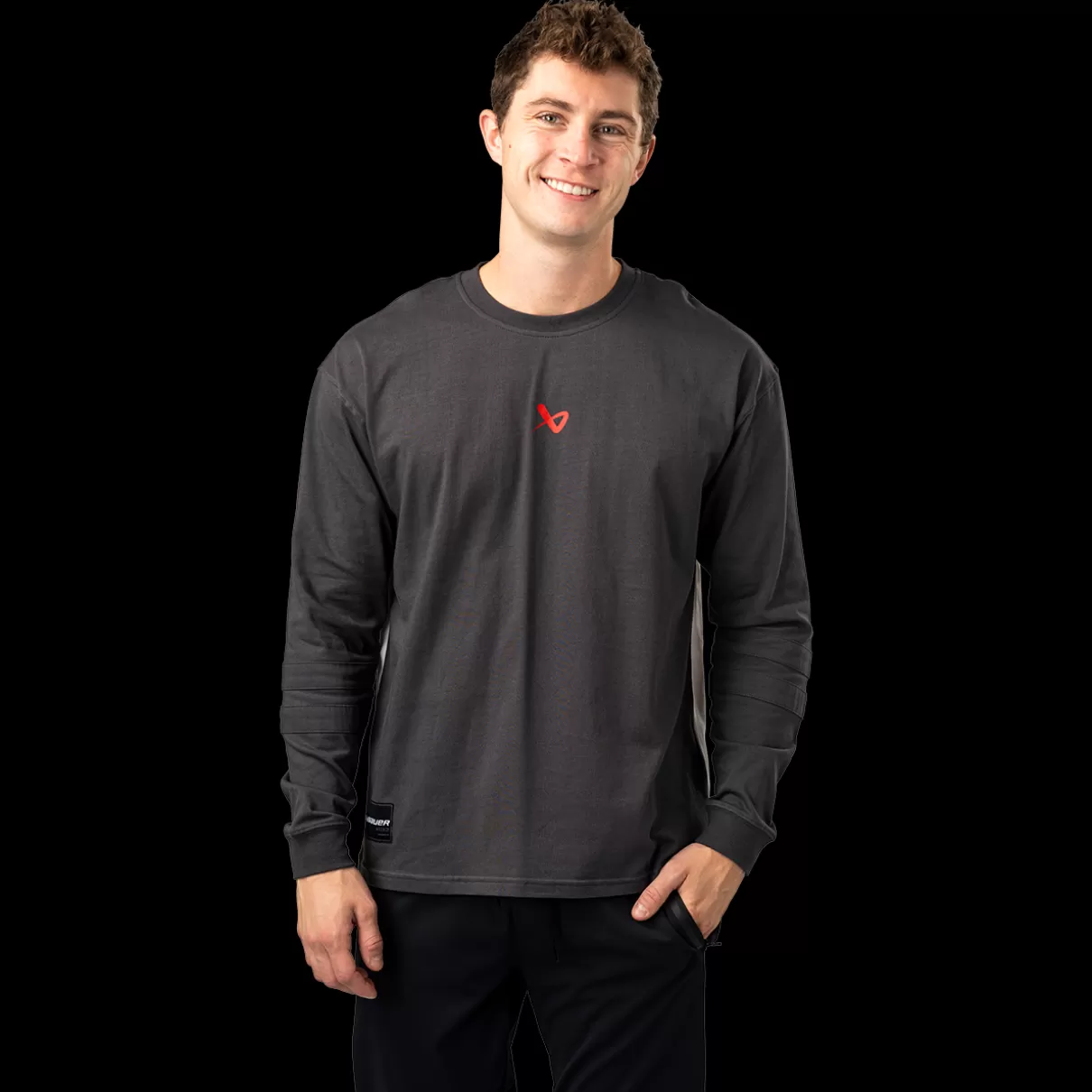 Shop BAUER GAMECHANGER LONGSLEEVE TEE