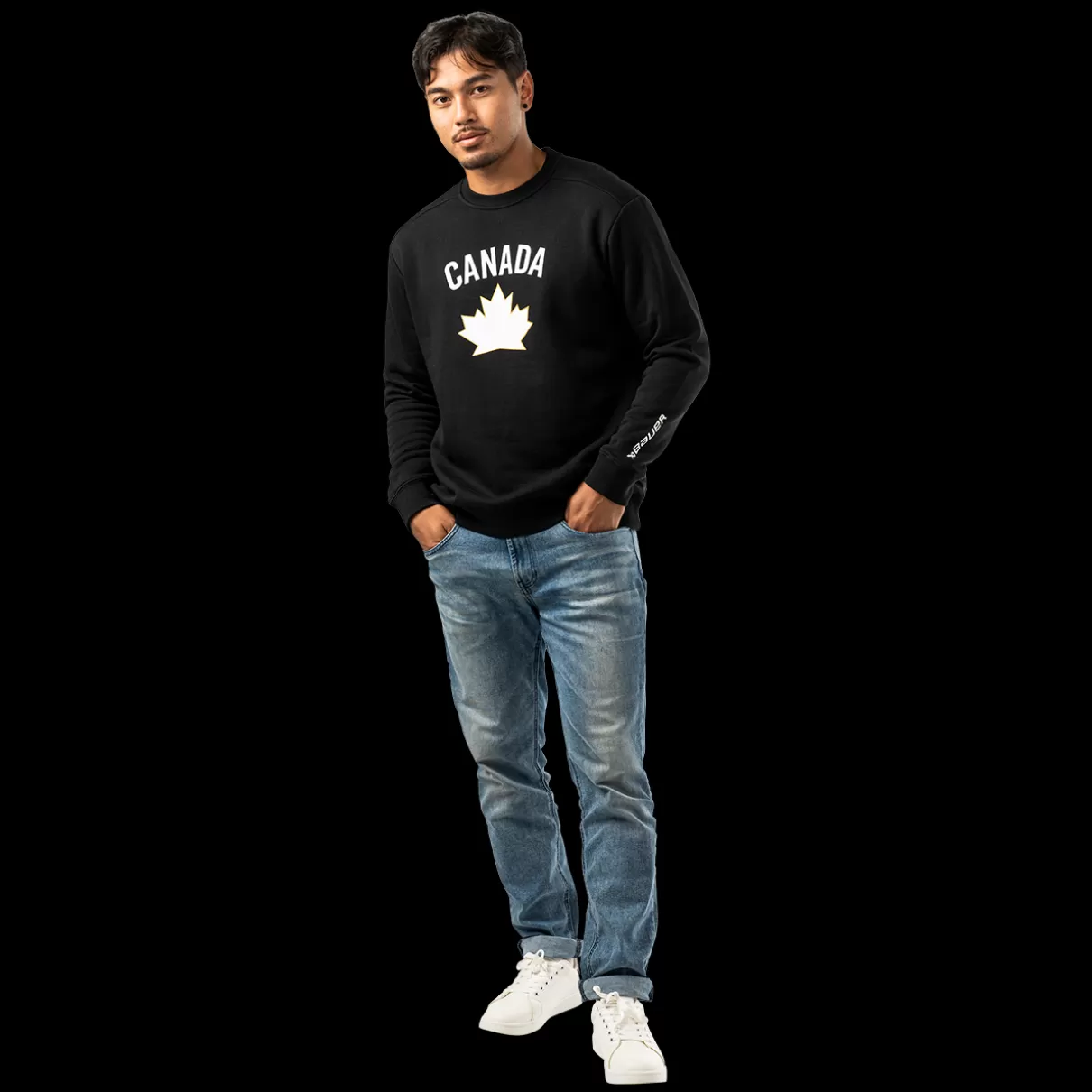 Fashion BAUER HOCKEY CANADA CORE CREWNECK