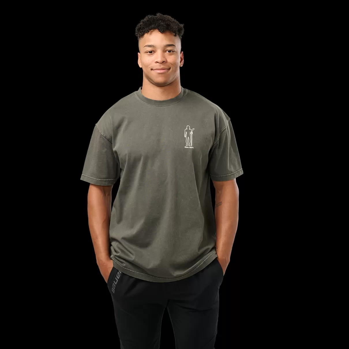 Fashion BAUER HOCKEY GUY T-SHIRT RÉTRO SENIOR