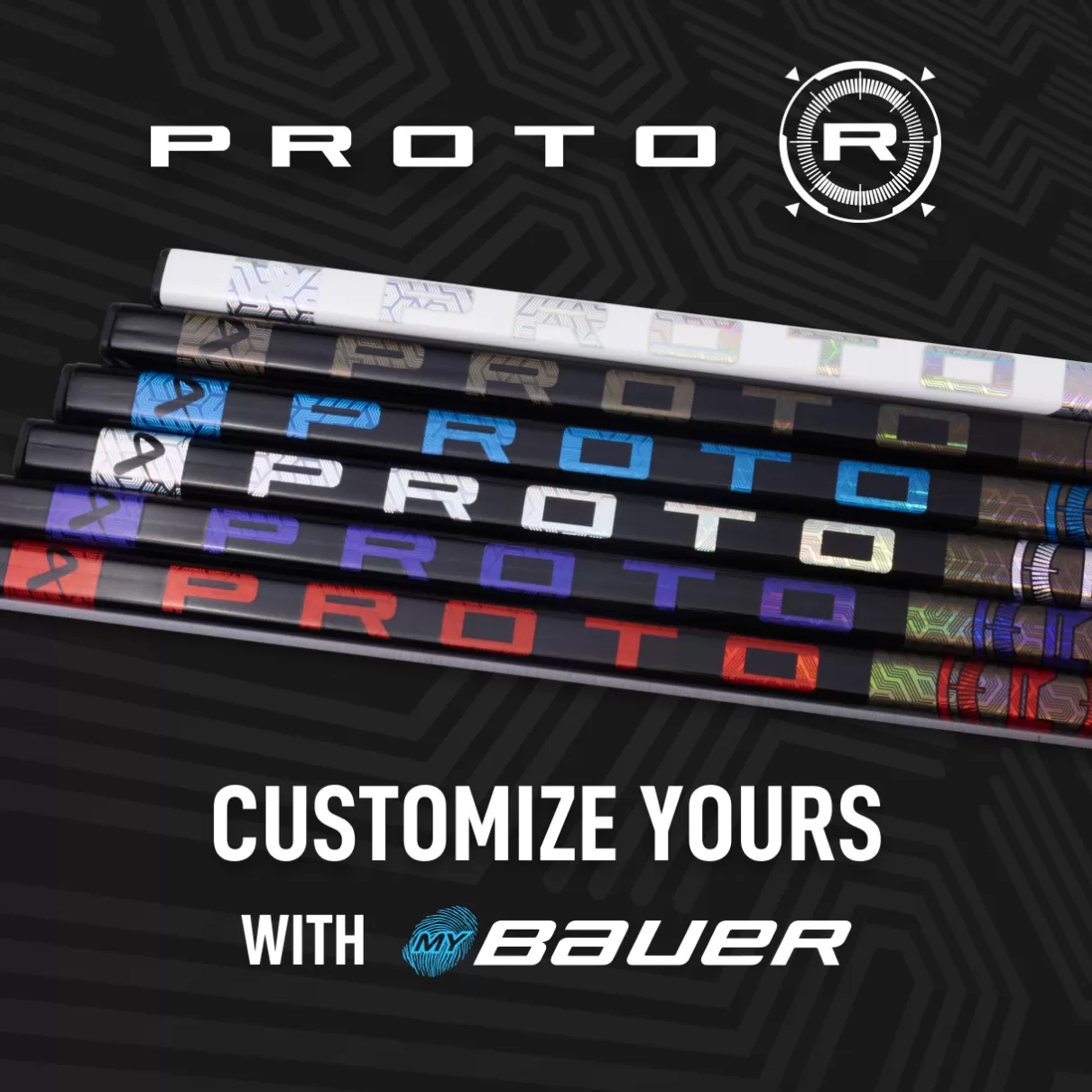 New BAUER PROTO-R GRIP STICK