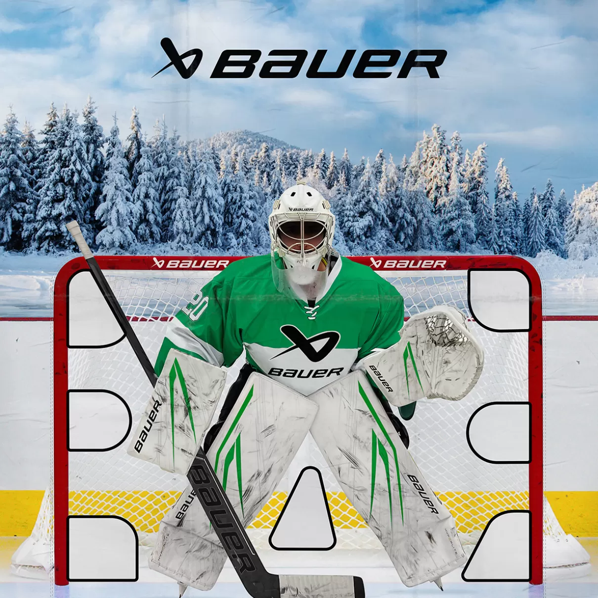 Discount BAUER REACTOR SHOOTING TARP