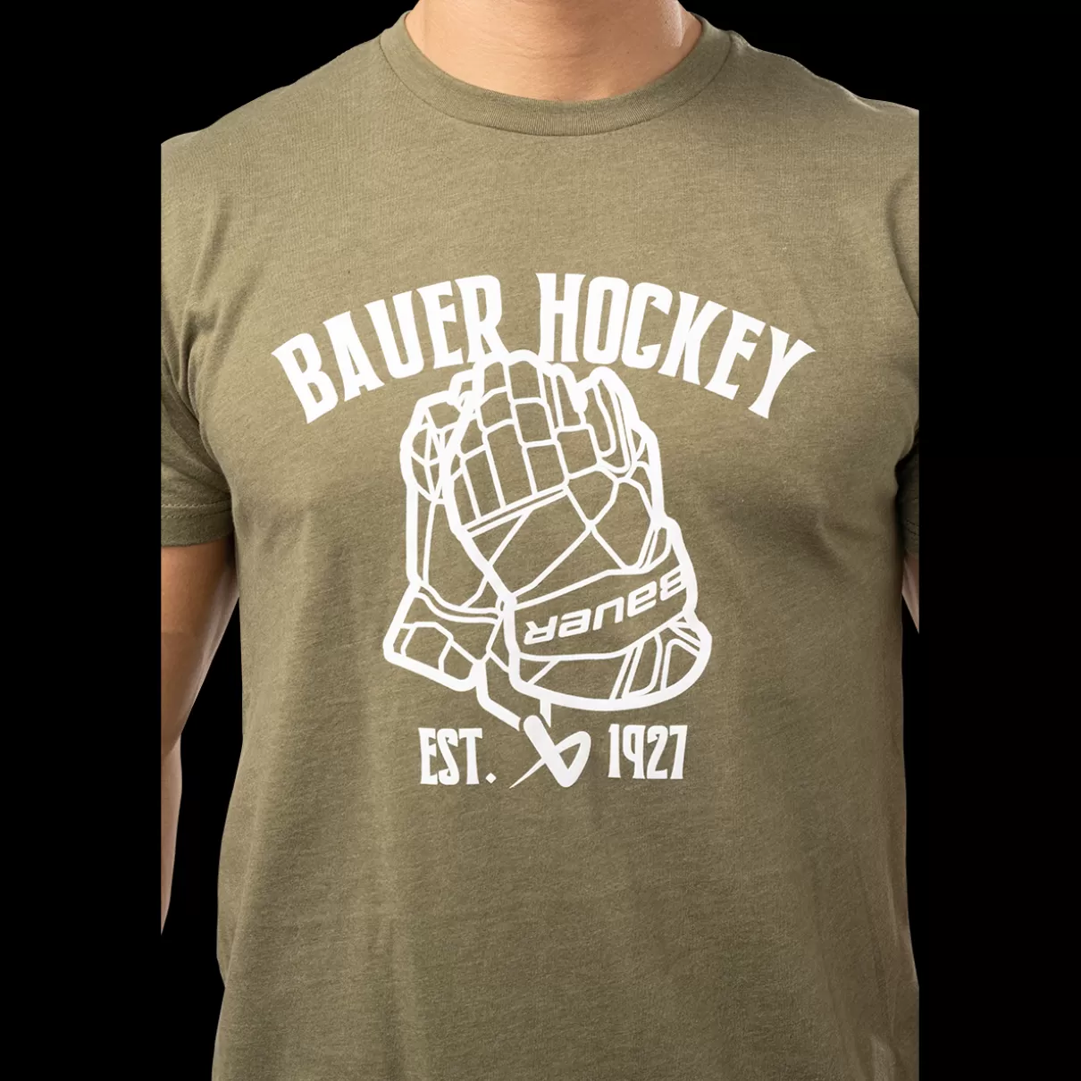 Fashion BAUER SS HOCKEY GLOVE TEE