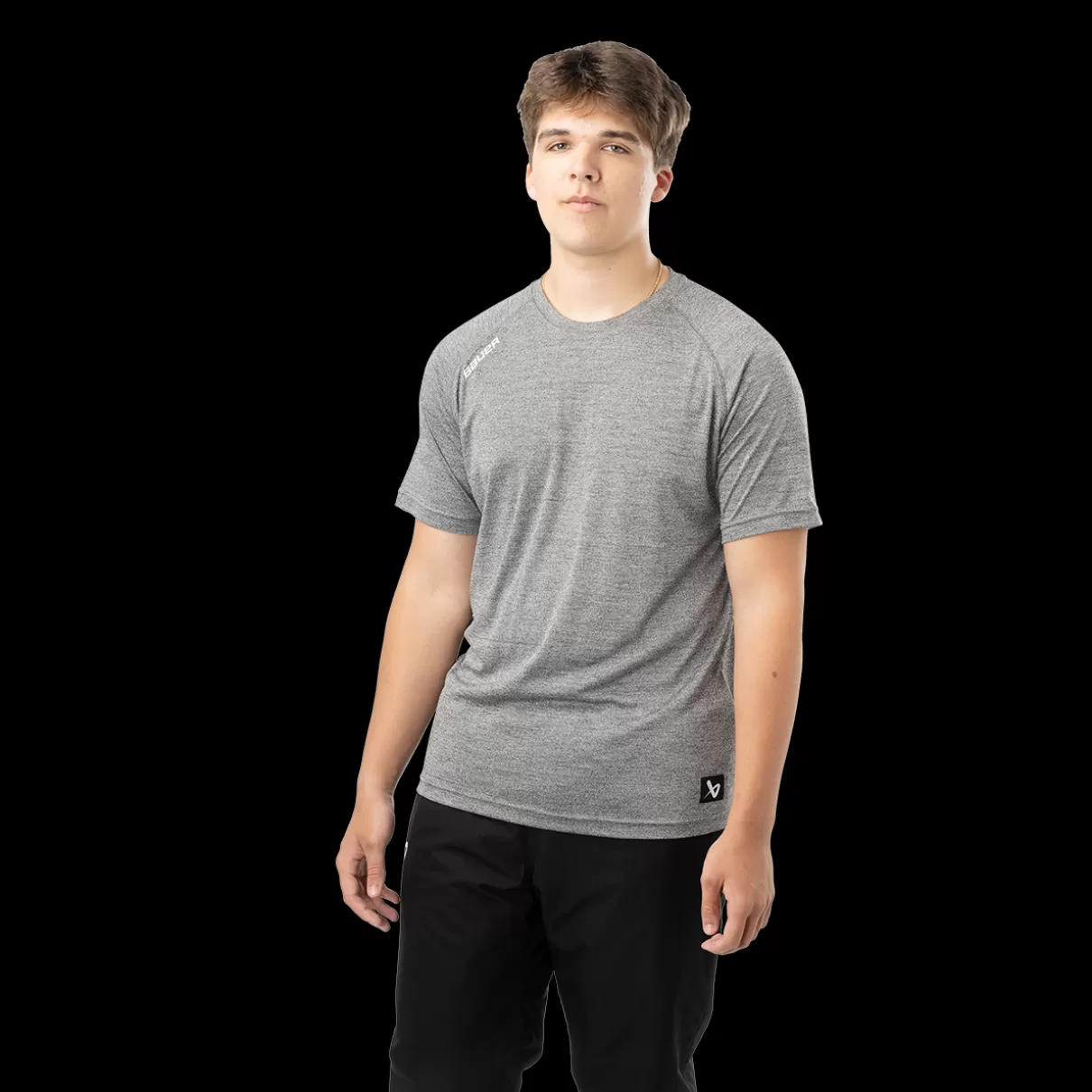 Fashion BAUER TEAM SHORTSLEEVE TECH TEE