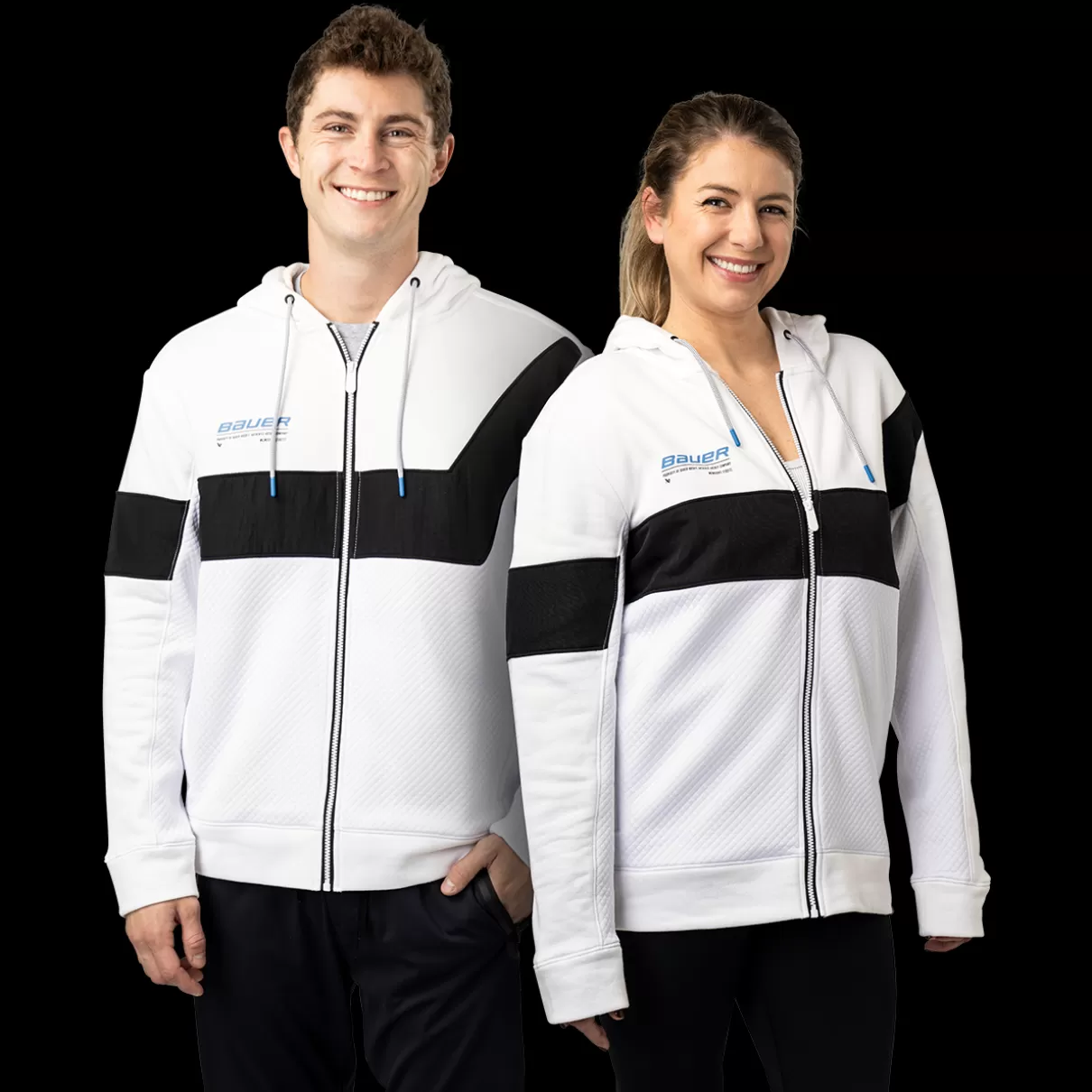 Cheap BAUER TEXTURED FULLZIP