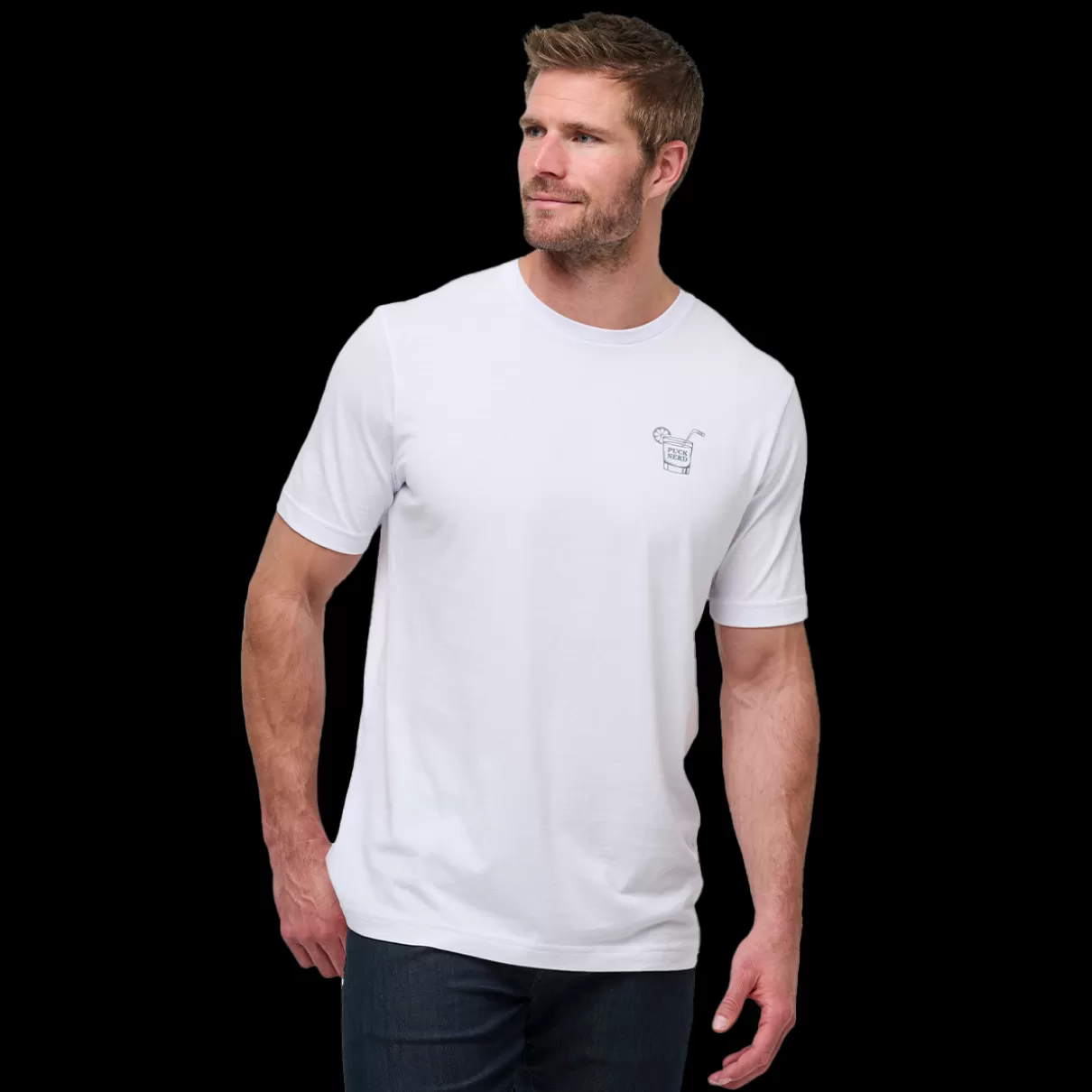 New BAUER TRAVIS MATHEW DUMP N' CHASE TEE