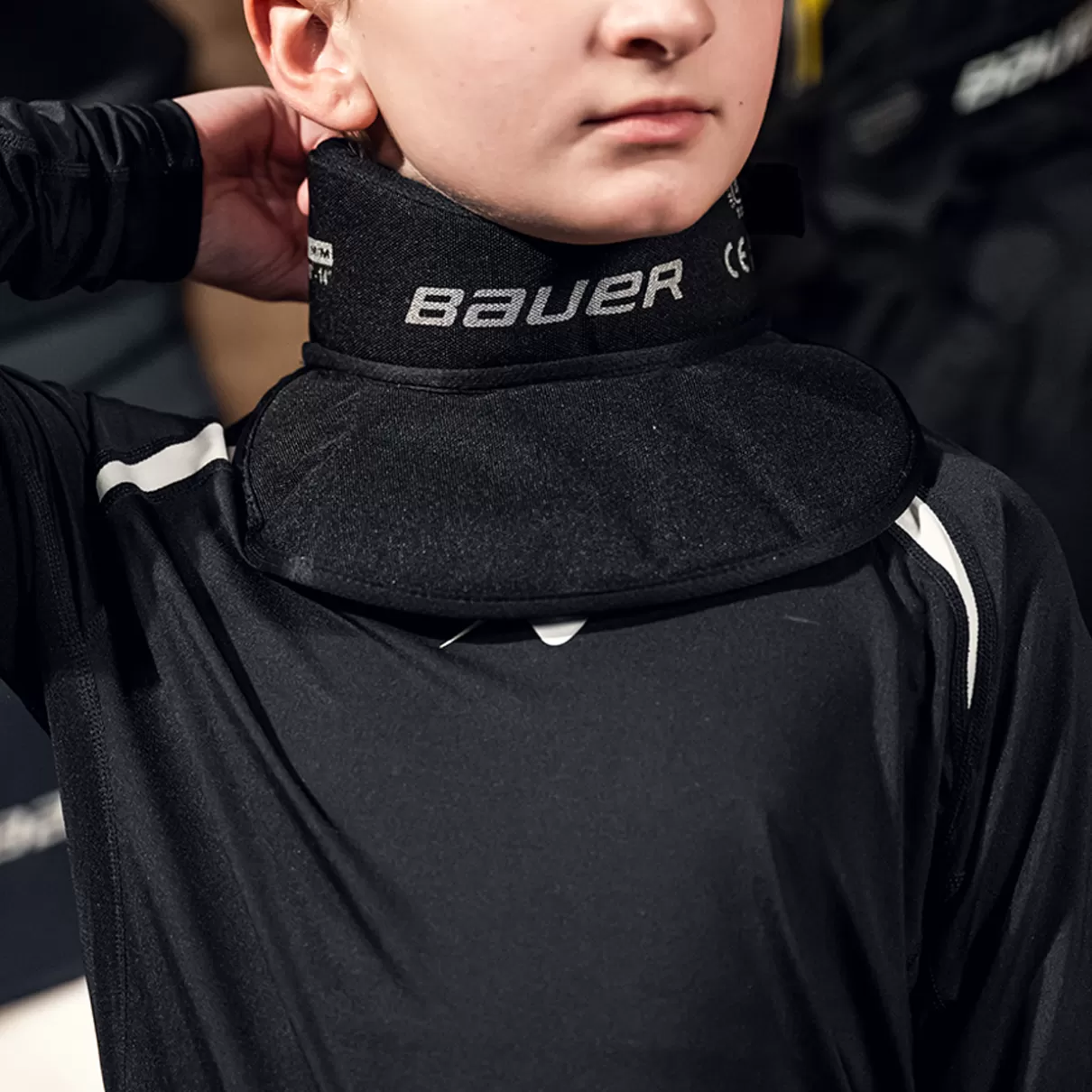 New BAUER BAVETTE RÉSISTANTE AUX COUPURES NG NLP8 CORE